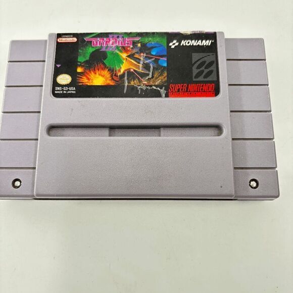 Gradius 3 - SNES Super Nintendo Entertainment System - Tested And Working! - Picture 1 of 3